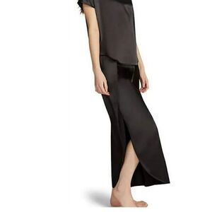 NWOT Steve Madden BB Dakota Satin Pajama Pant Split Leg Fly Away Lounge Pants S